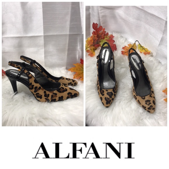 Alfani Shoes - Alfani Kalina Leopard Print heels size 6.5